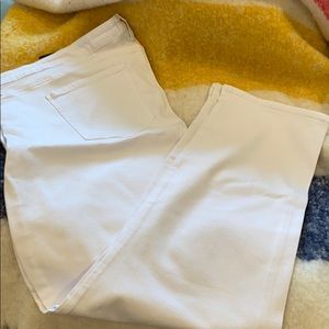 White NYDJ Skinny Jeans